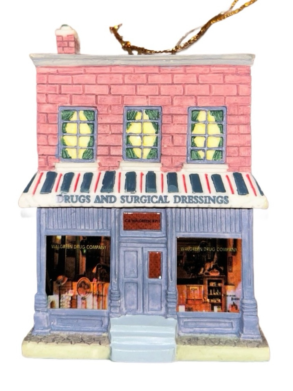 Hallmark • 2001 • The First Walgreens 100th Anniversary Christmas Ornament